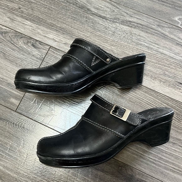 Dr Scholls Dance On Black Brenna Clog Comfort Platform Gel Pac Insole coquette 9 - Picture 8 of 10